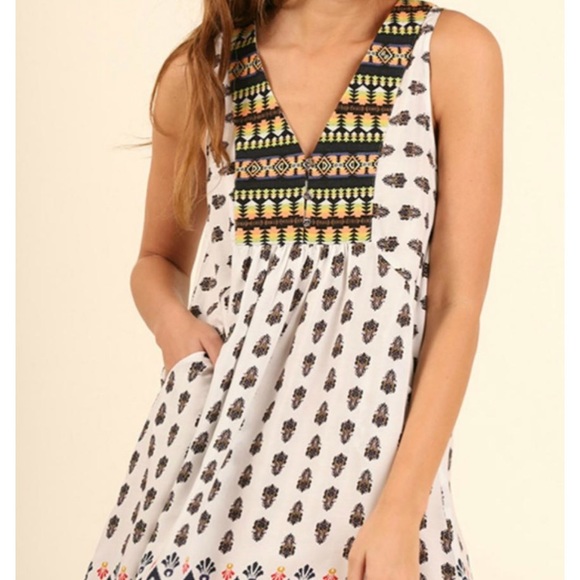 Umgee sleeveless dress Clearance